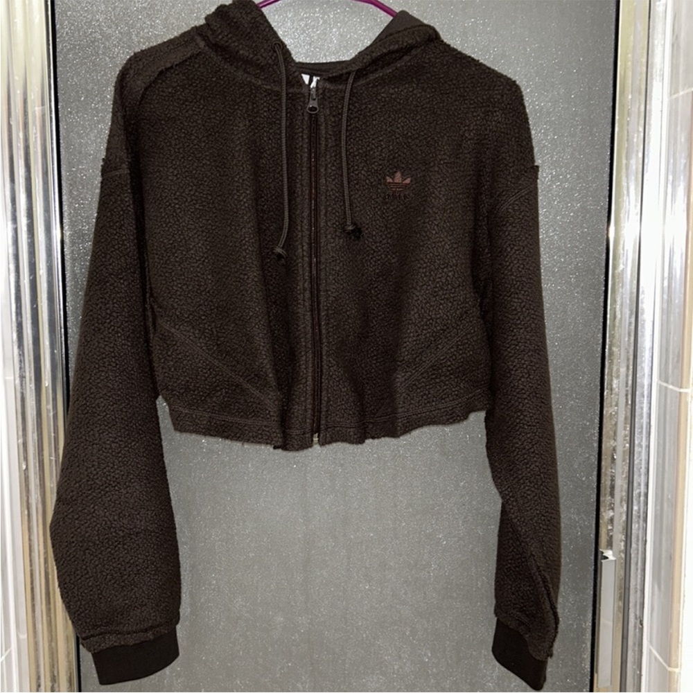 💜Firm Price💜 Adidas Original corset style full zip hoodie - Picture 9 of 13